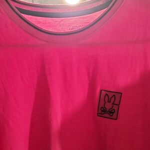 Psycho Bunny Vibrant Pink Short Sleeve Tee